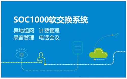 申瓯SOC1000软交换 满足异地组网计费录音会议需求