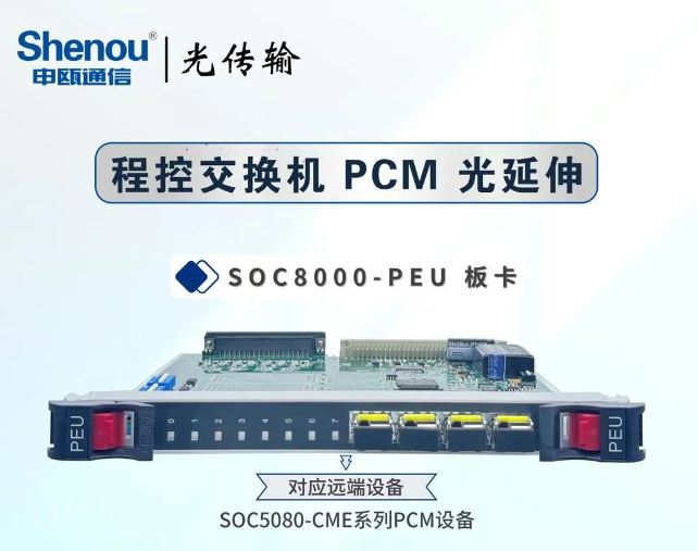 申瓯通信—程控交换机 PCM 光延伸
