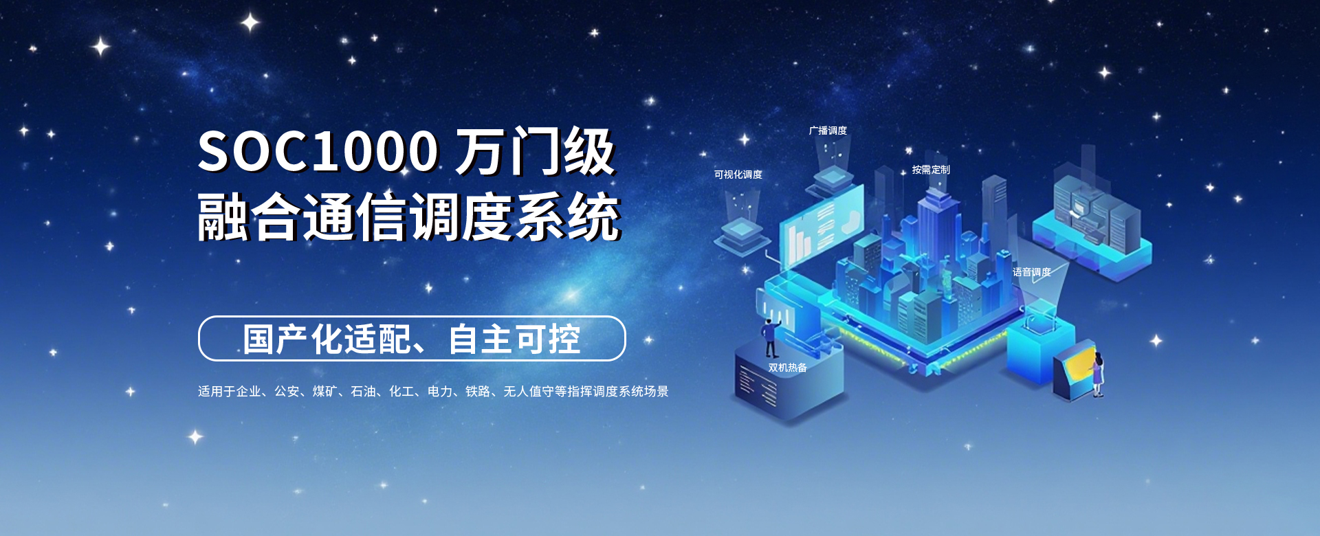 SOC1000调度融合系统